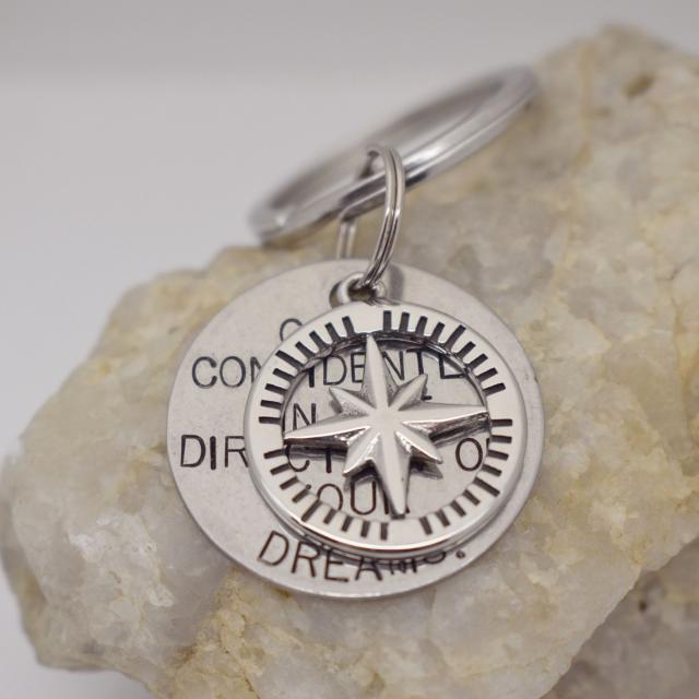 Go Confidently in the Direction of Dreams Keychain.jpg